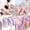 1Box Nail art sequins 12 grid box decoration magic blue transparent mermaid sequins