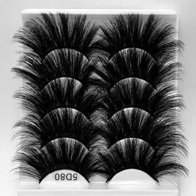 5 Pairs of Mink Eyelashes with Multiple lengthening and thickening false eyelashes (Series: 85)