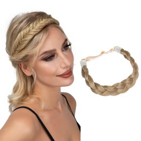 Bohemian Braided Headband, Oversized Classic Wide Braids (Color: Color#5)